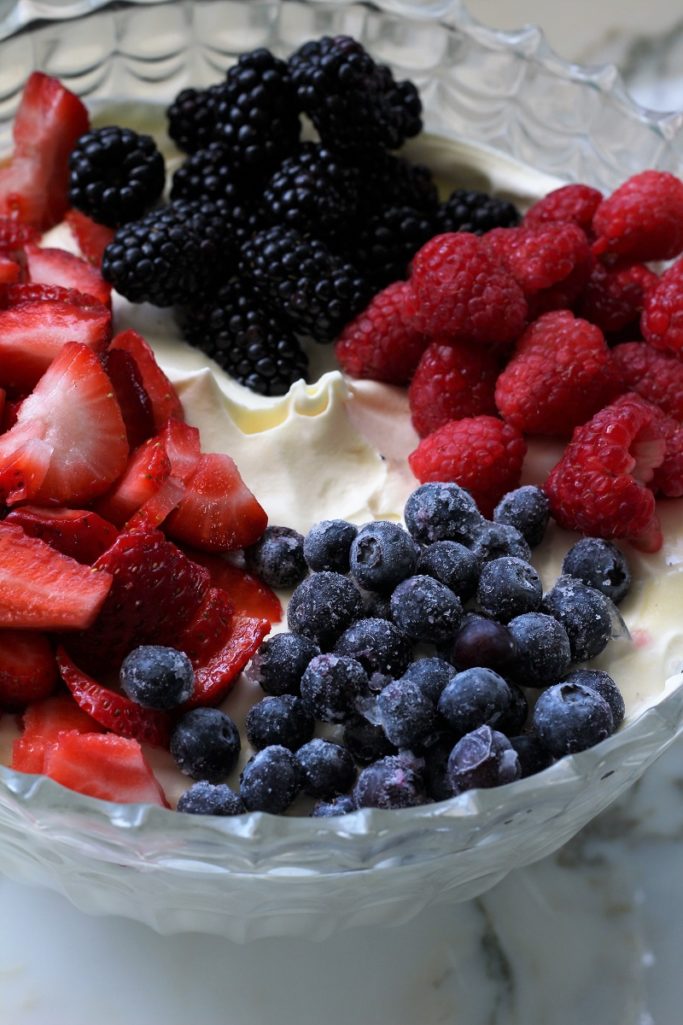 Real Cream Berry Salad