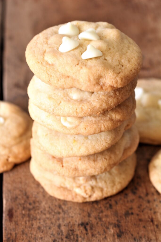 White Chip Orange Dream Cookies