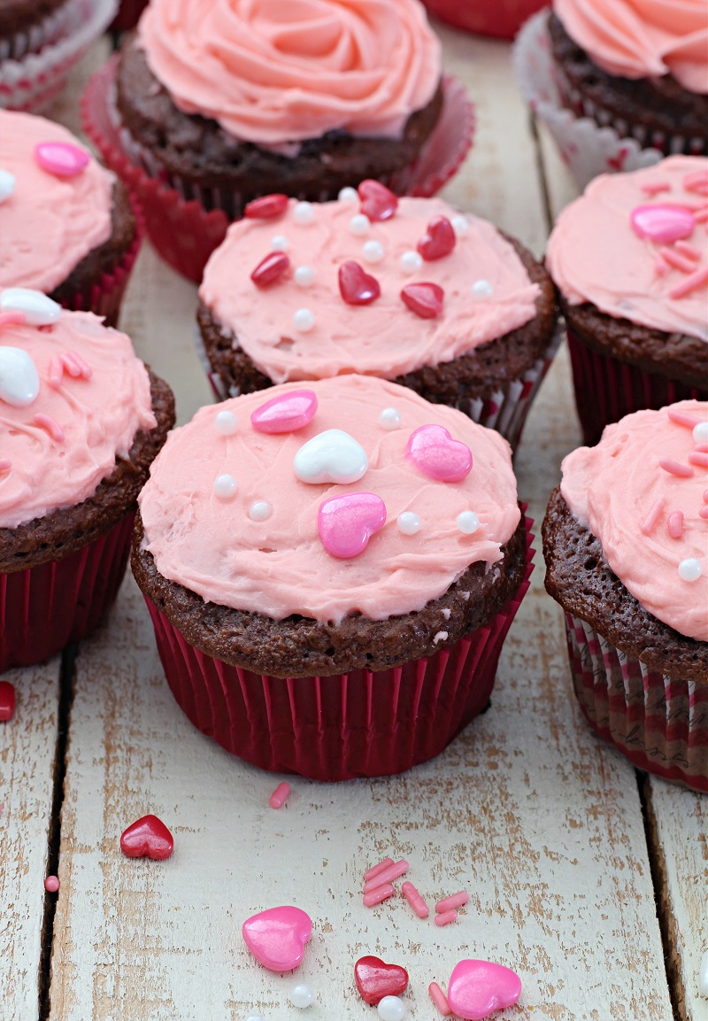 Chocolate Cinnamon Cup Cakes