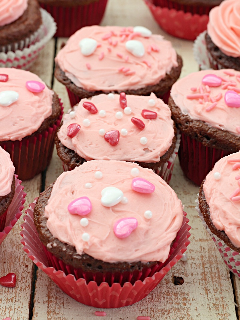 Chocolate Cinnamon Cup Cakes