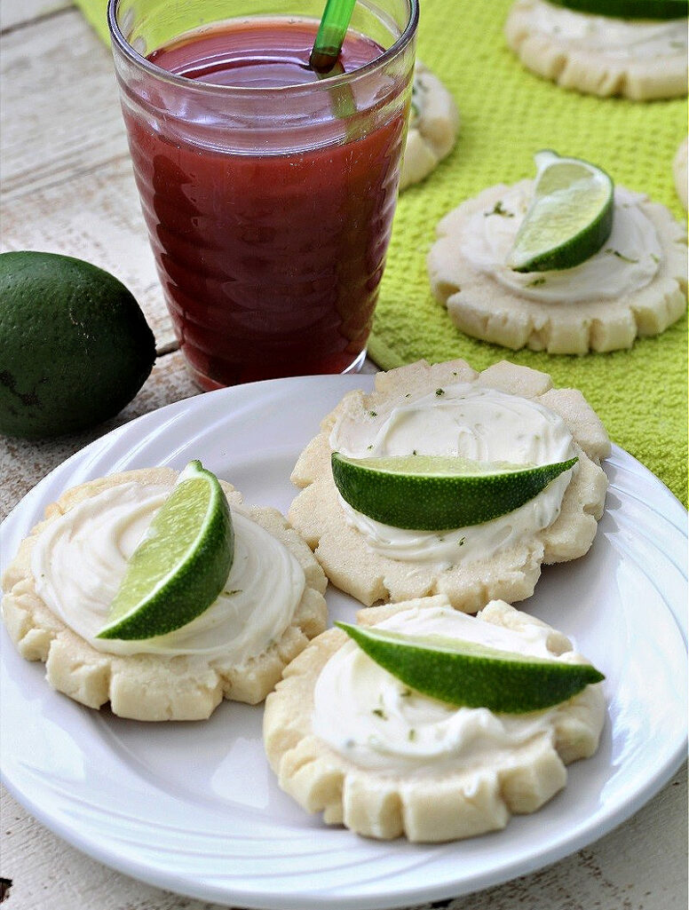 Coconut Lime Swig Cookies