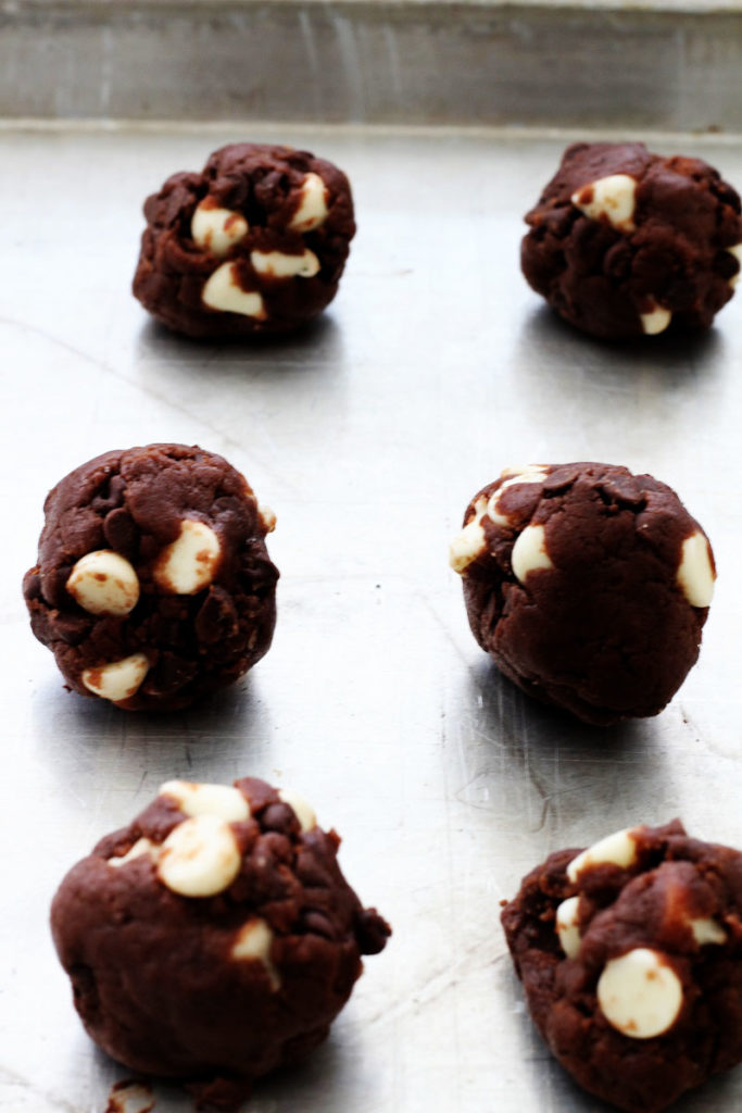 Chocolate Chocolate Cookies