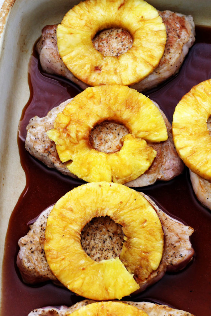 Pineapple Pork Chops