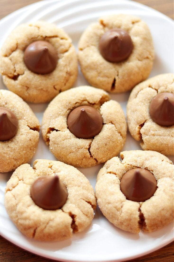 Peanut Butter Blossoms Cookies