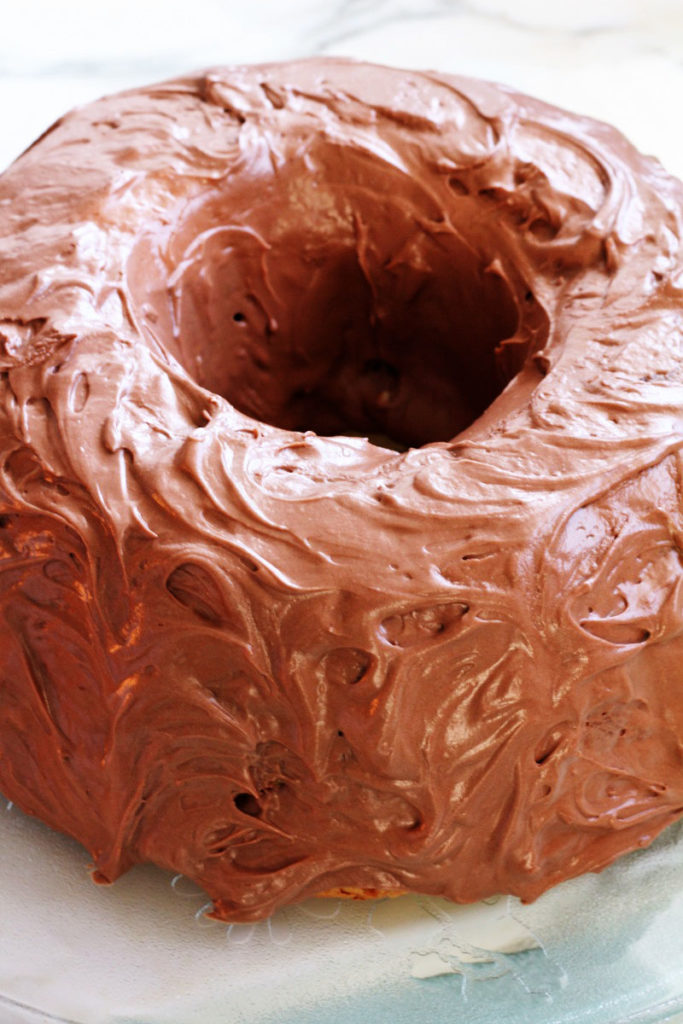 Fudge Ribbon Cake