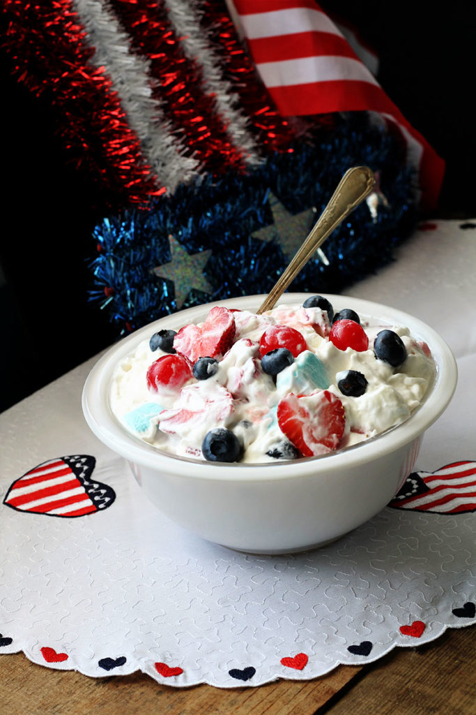 Red White and Blue Ambrosia