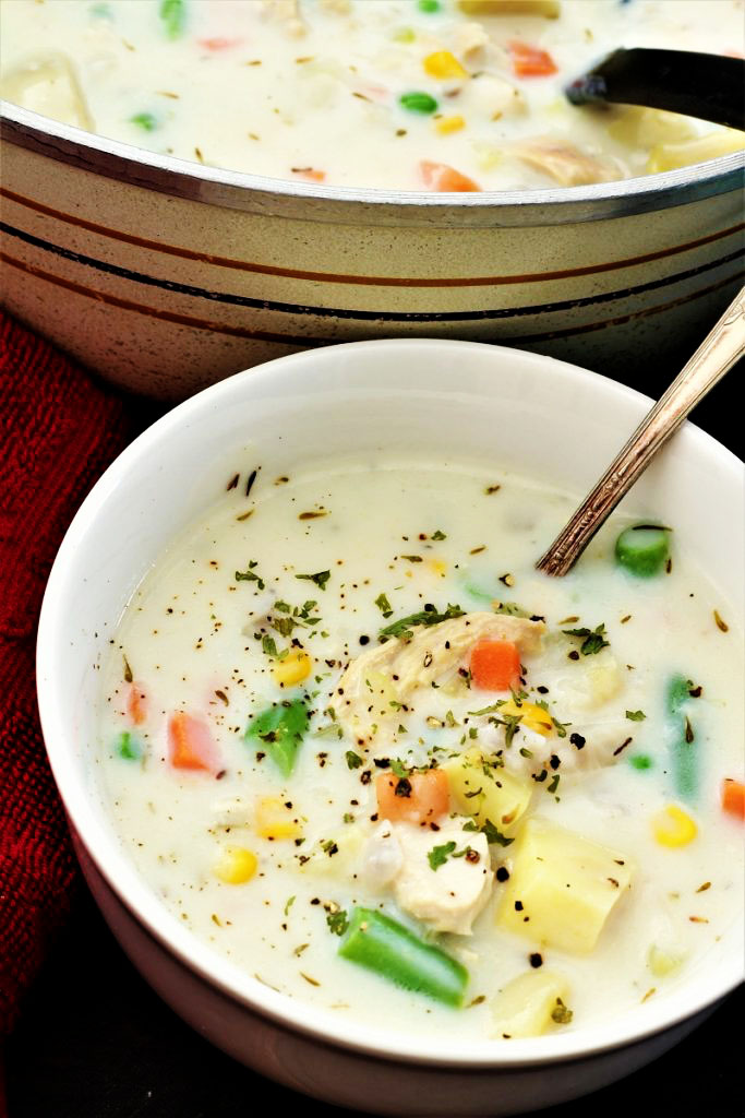 Chicken Pot Pie Soup