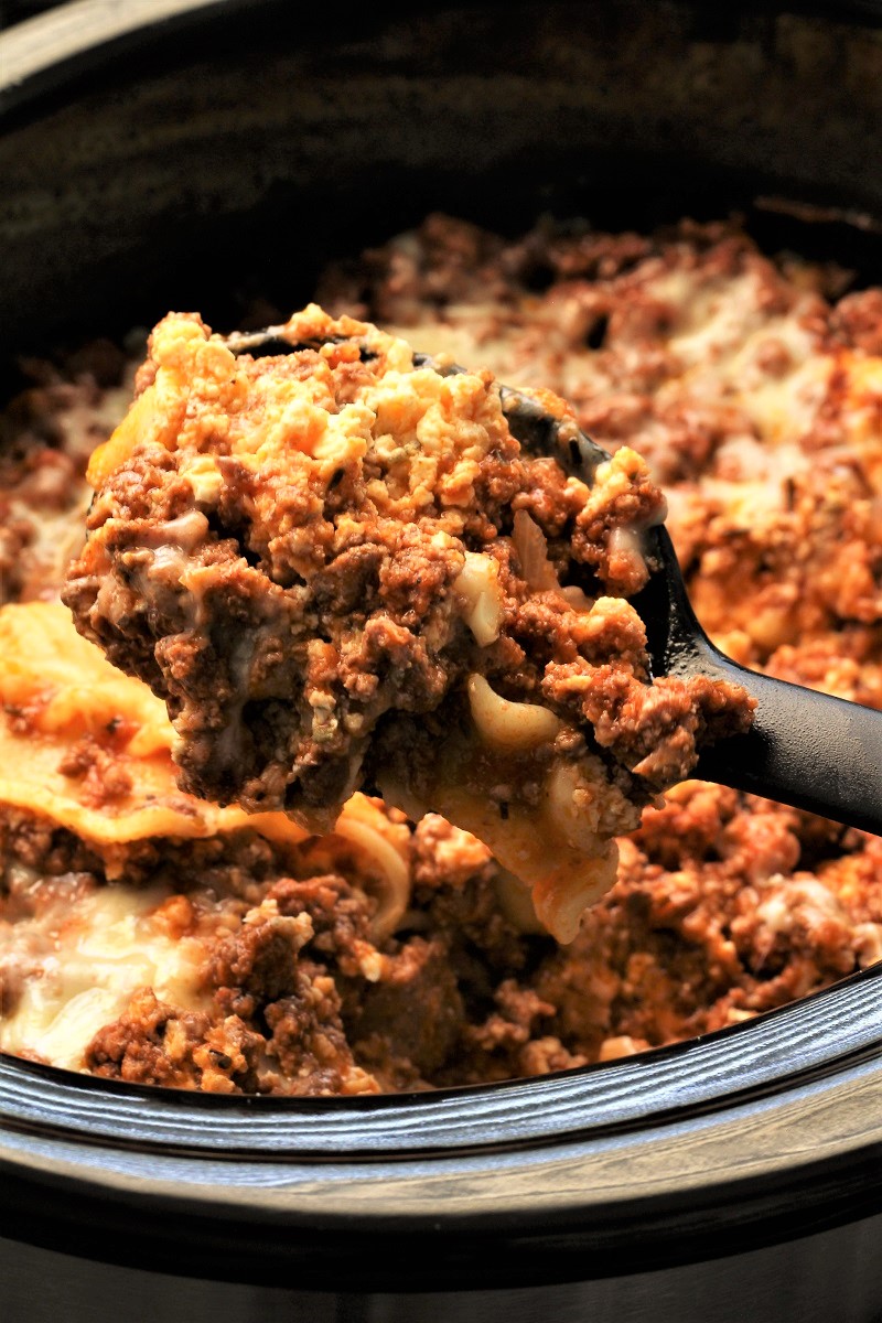 Easy Crock Pot Lasagna