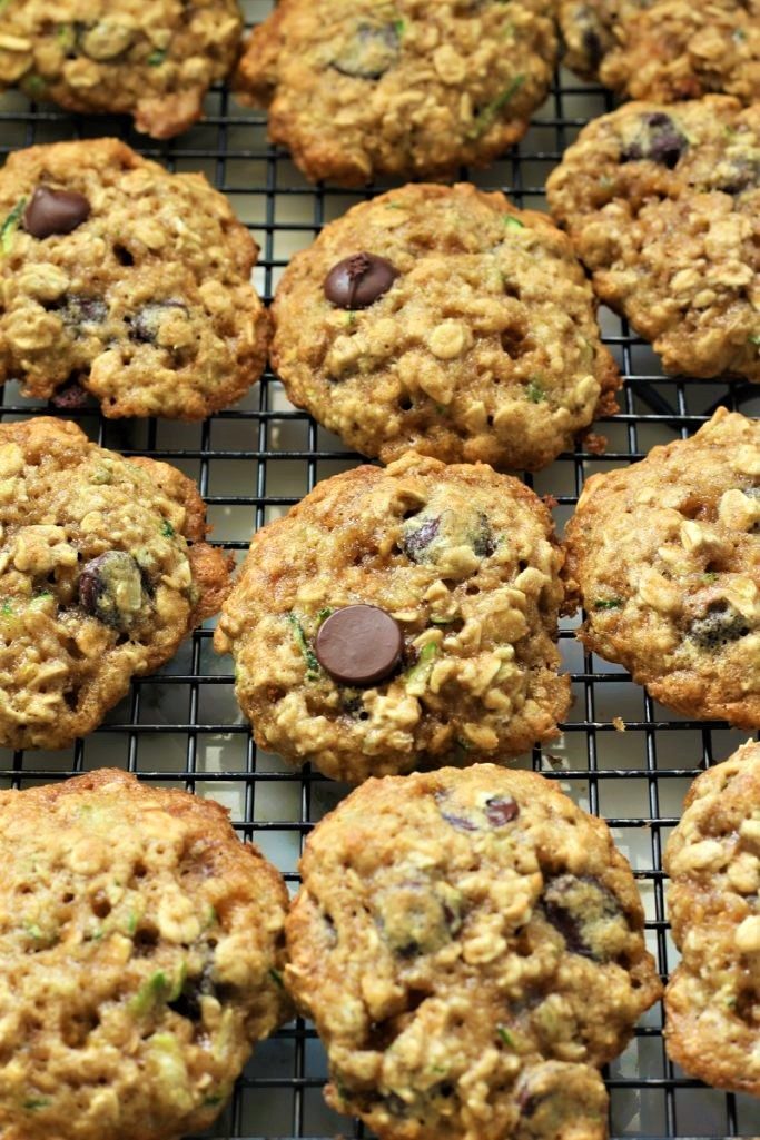 Zucchini Chocolate Chip Cookies