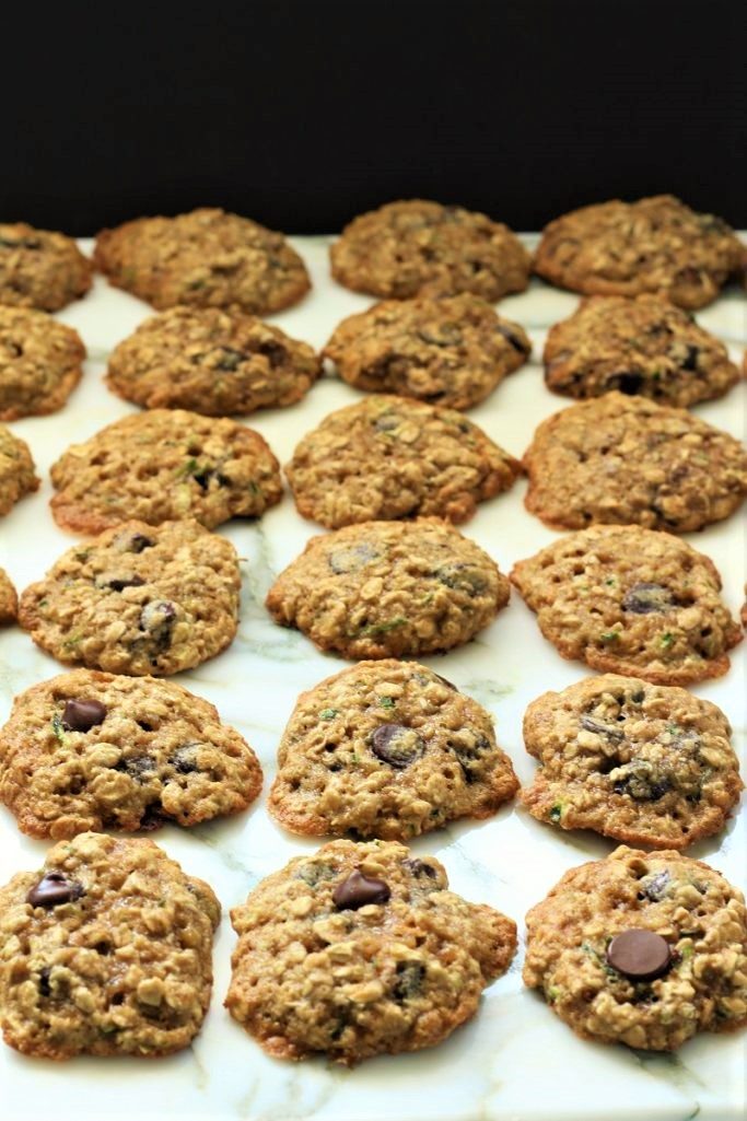 Zucchini Chocolate Chip Cookies