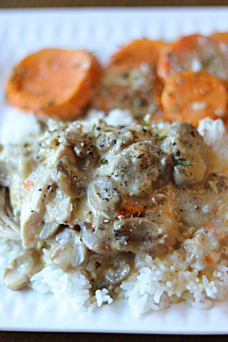 Crock Pot Orange Chicken and Sweet Potatoes