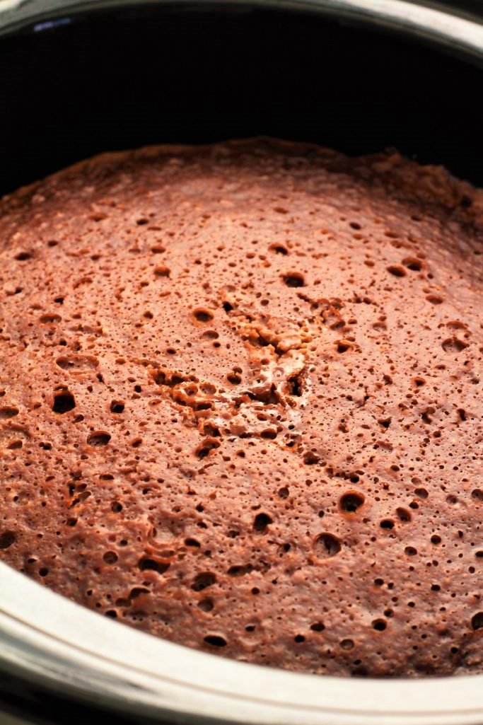 Crock Pot Decadent Chocolate Cake