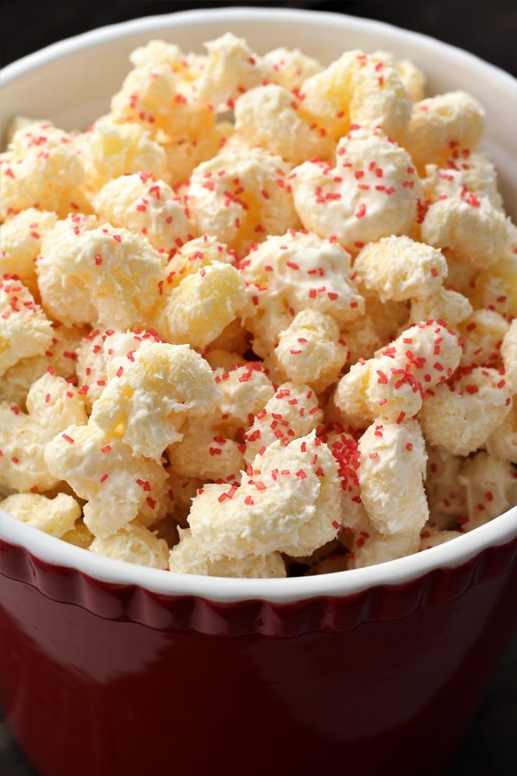 White Chocolate Corn Pops