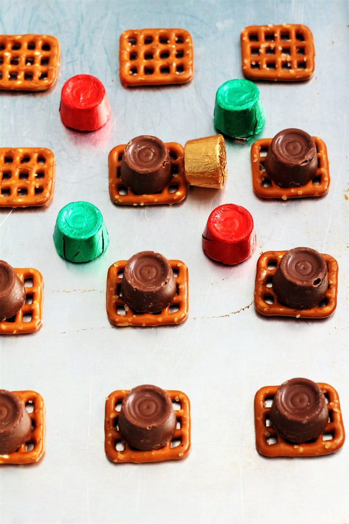 Rolo Pretzel Treats