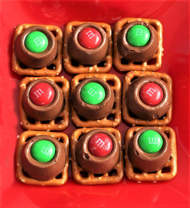 Rolo Pretzel Treats - My Recipe Treasures