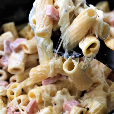 Pasta with deals ham and cheese