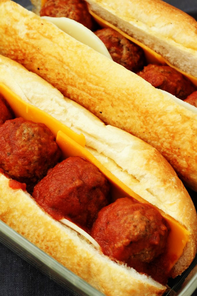 Meatball Submarine Sandwiches