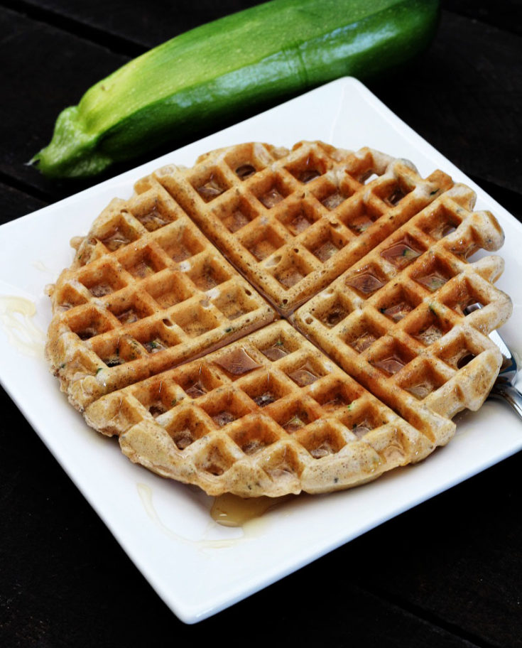 Zucchini Waffles