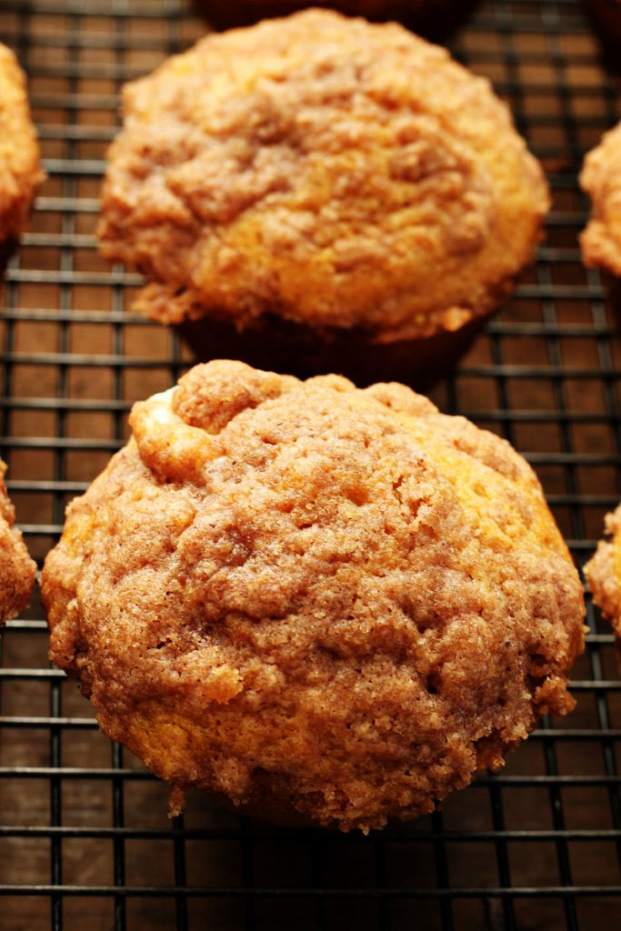 Pumpkin Cream Cheese Muffins