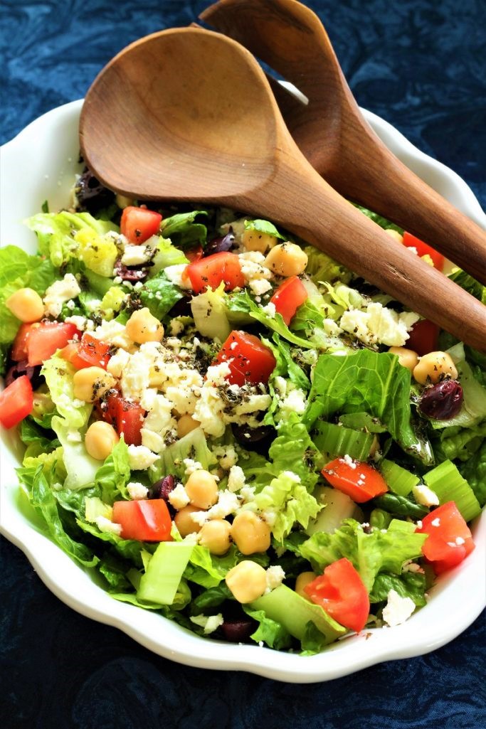 Chopped Greek Salad - My Recipe Treasures