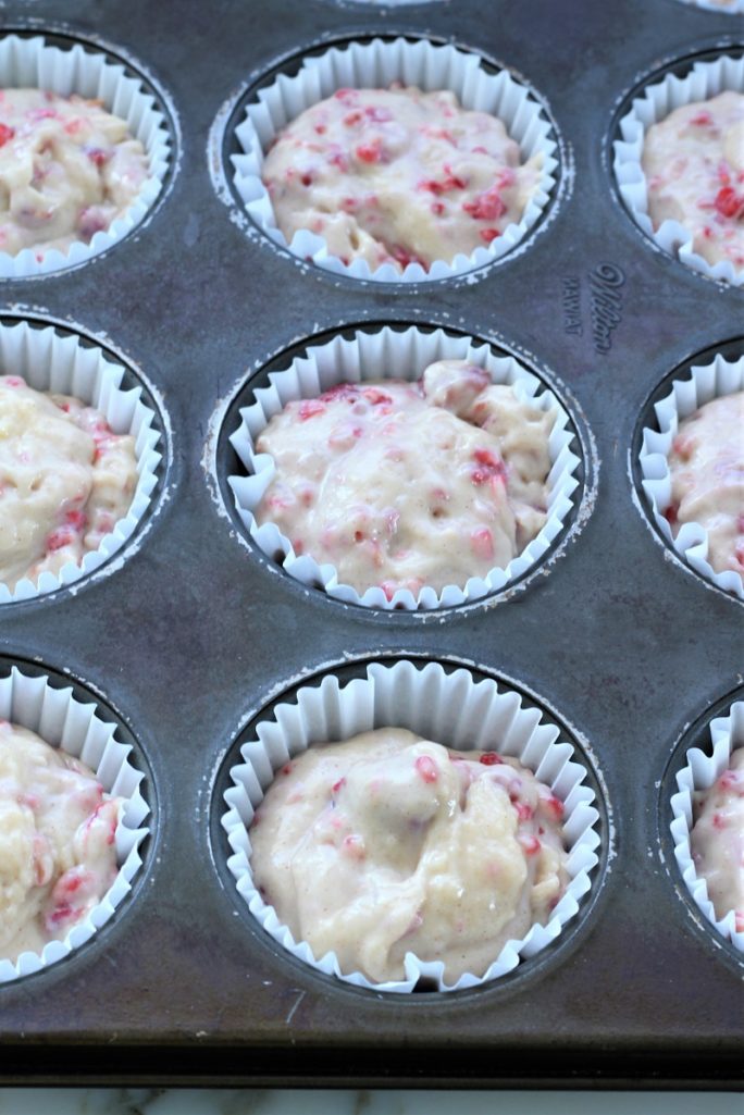 Easy Raspberry Almond Muffins - My Recipe Treasures
