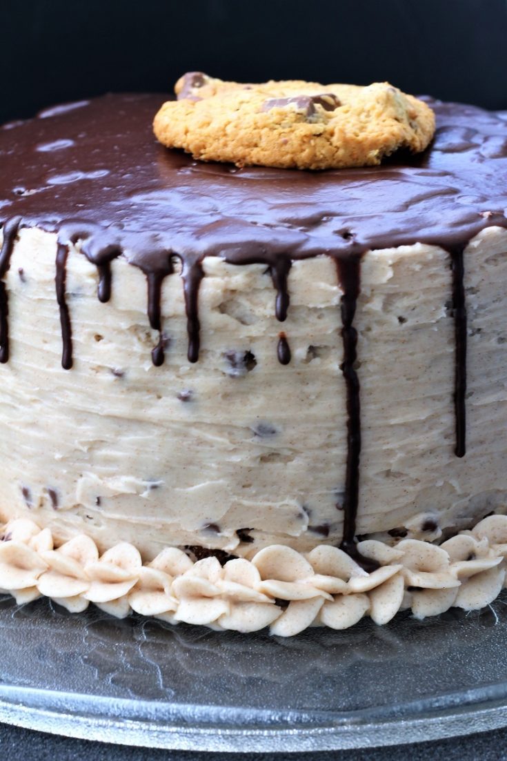 Oatmeal Chocolate Chip Cookie Cake