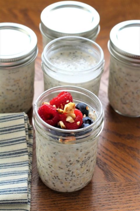 Healthy Overnight Oats - My Recipe Treasures