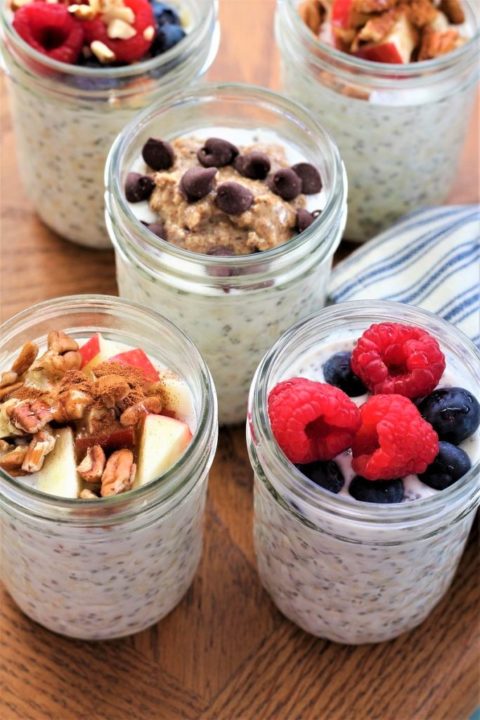 Healthy Overnight Oats - My Recipe Treasures