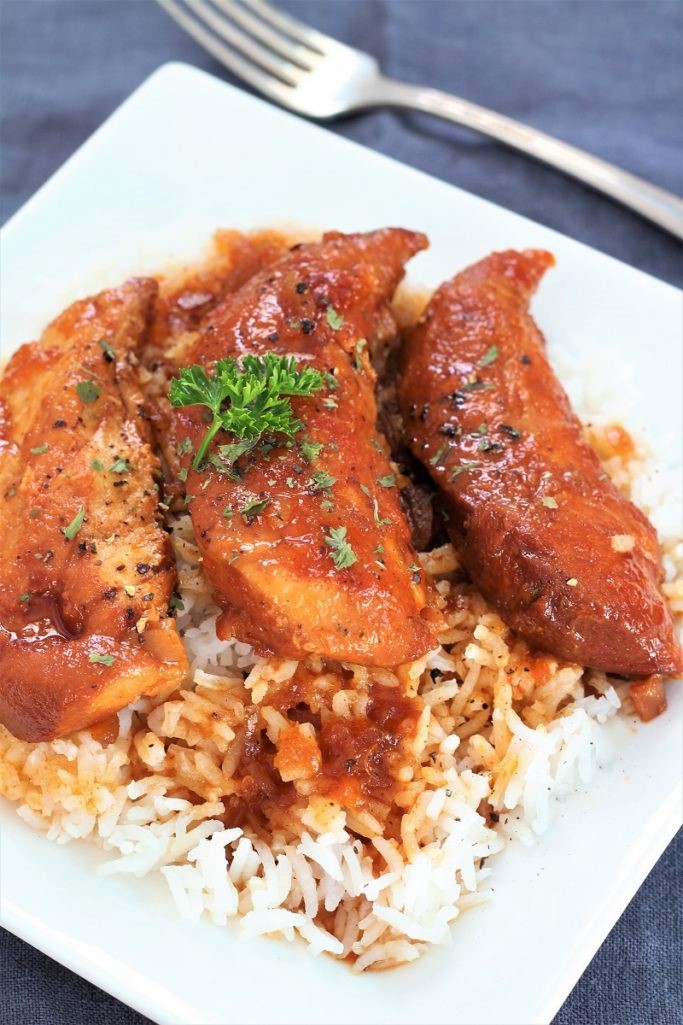 Crock Pot Sticky Chicken