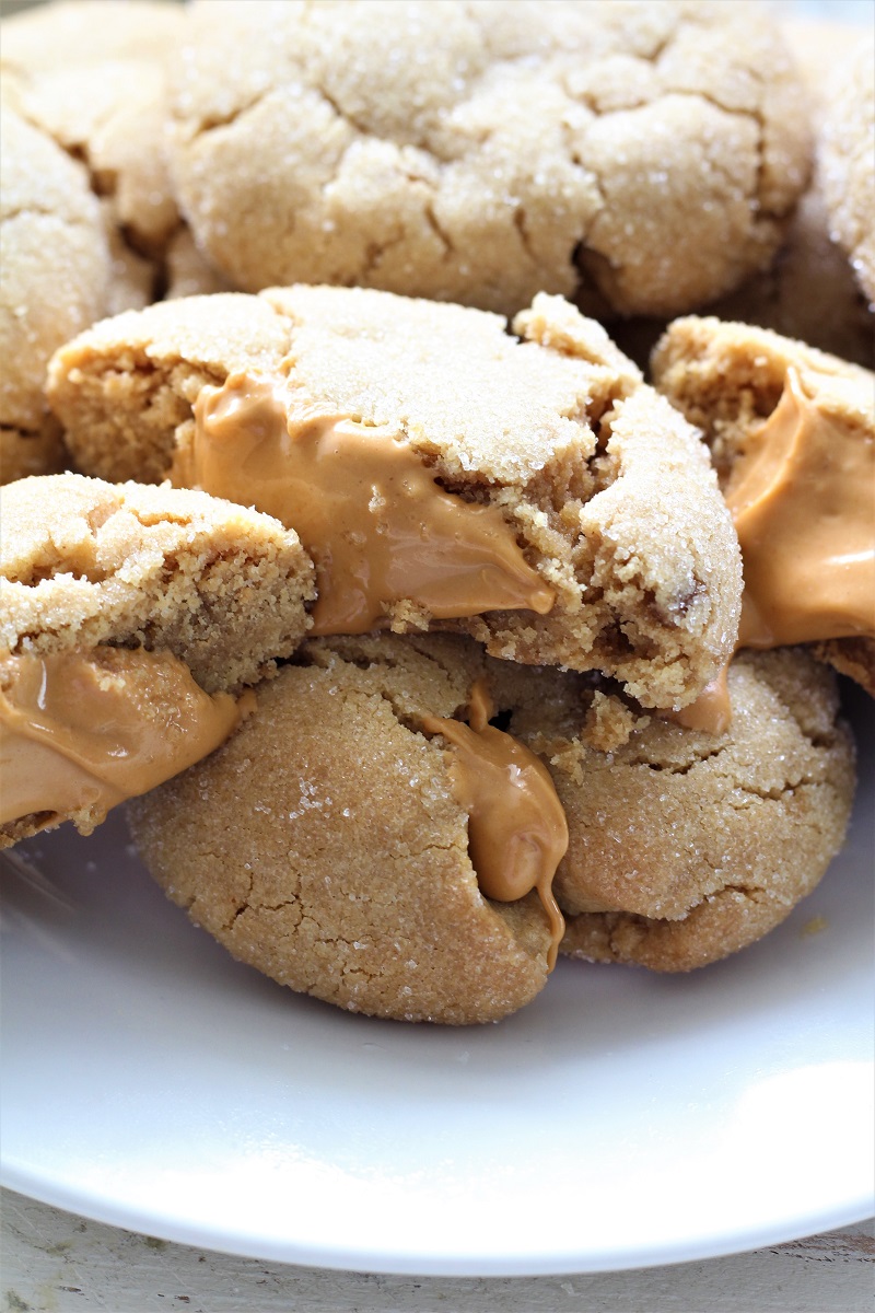 Copycat Crumbl Ultimate Peanut Butter Cookies