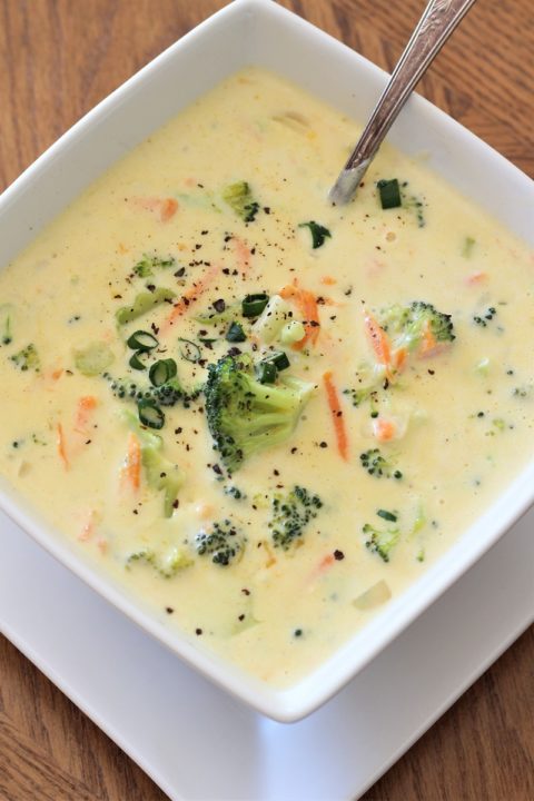 Easy Broccoli Cheese Soup My Recipe Treasures 8756