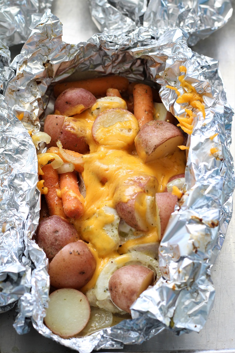Ranch Chicken Bacon Foil Packets