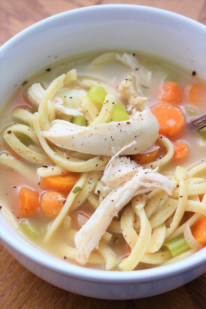 Surprise Chicken Noodle Soup