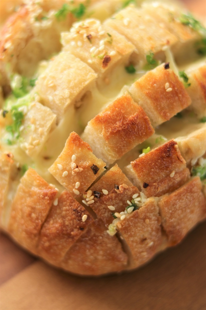Cheesy Pull Apart Bread Appetizer - My Recipe Treasures