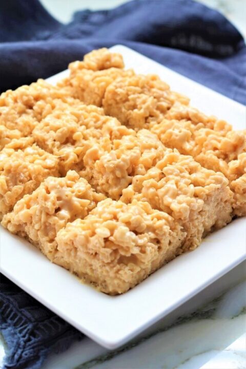 Caramel Rice Krispies Treats - My Recipe Treasures