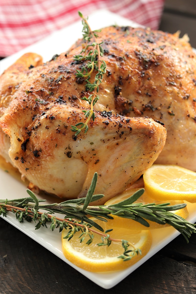 Roasted Chicken With Garlic and Herbs - My Recipe Treasures