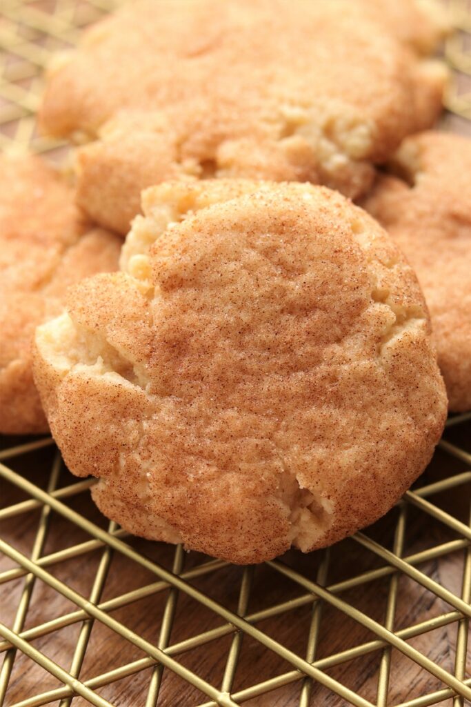 Copycat Crumbl Snickerdoodle Cupcake Cookies