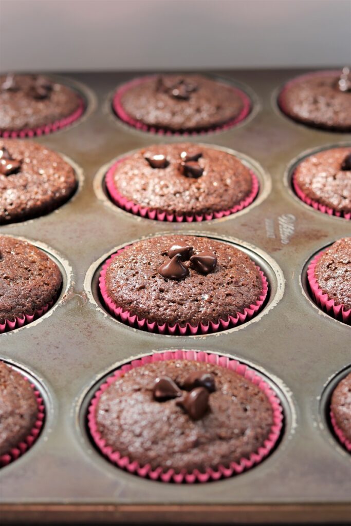 Healthier Chocolate Muffins