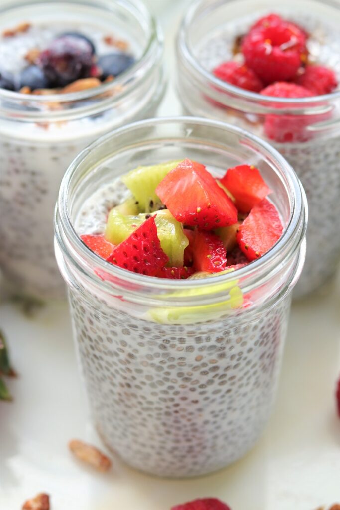 Chia Pudding with Toppings