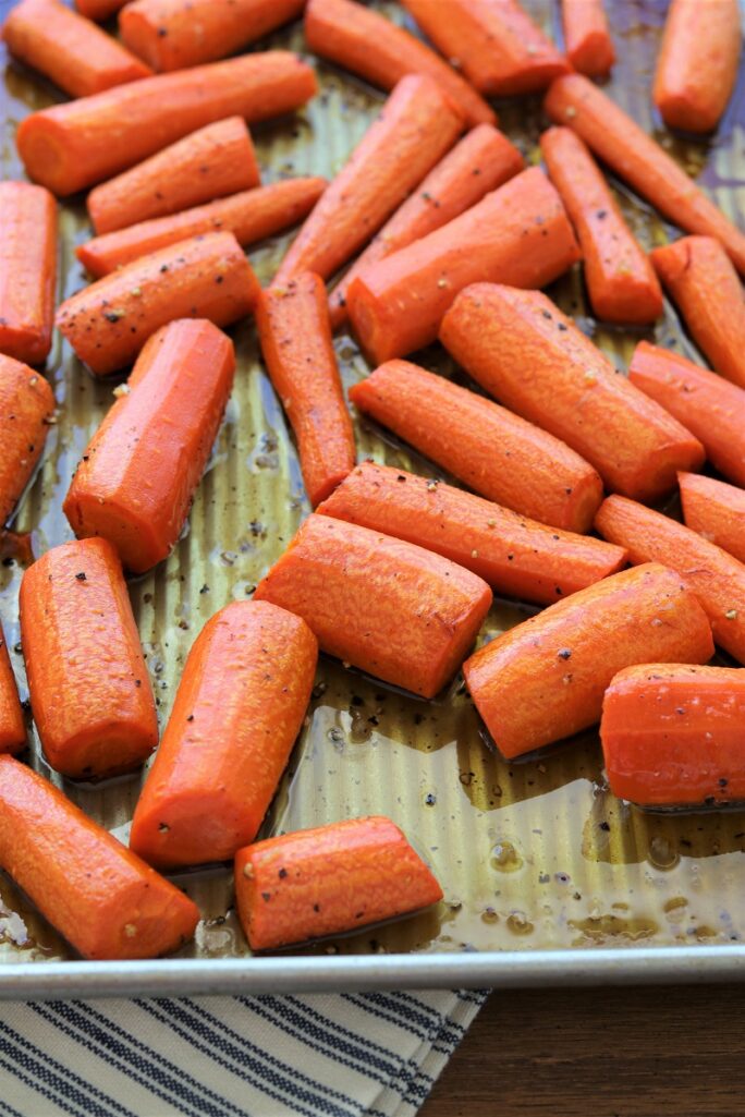 Honey Roasted Garlic Carrots