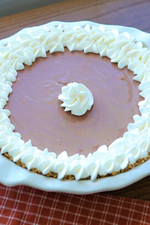 Chocolate Cheesecake Pie