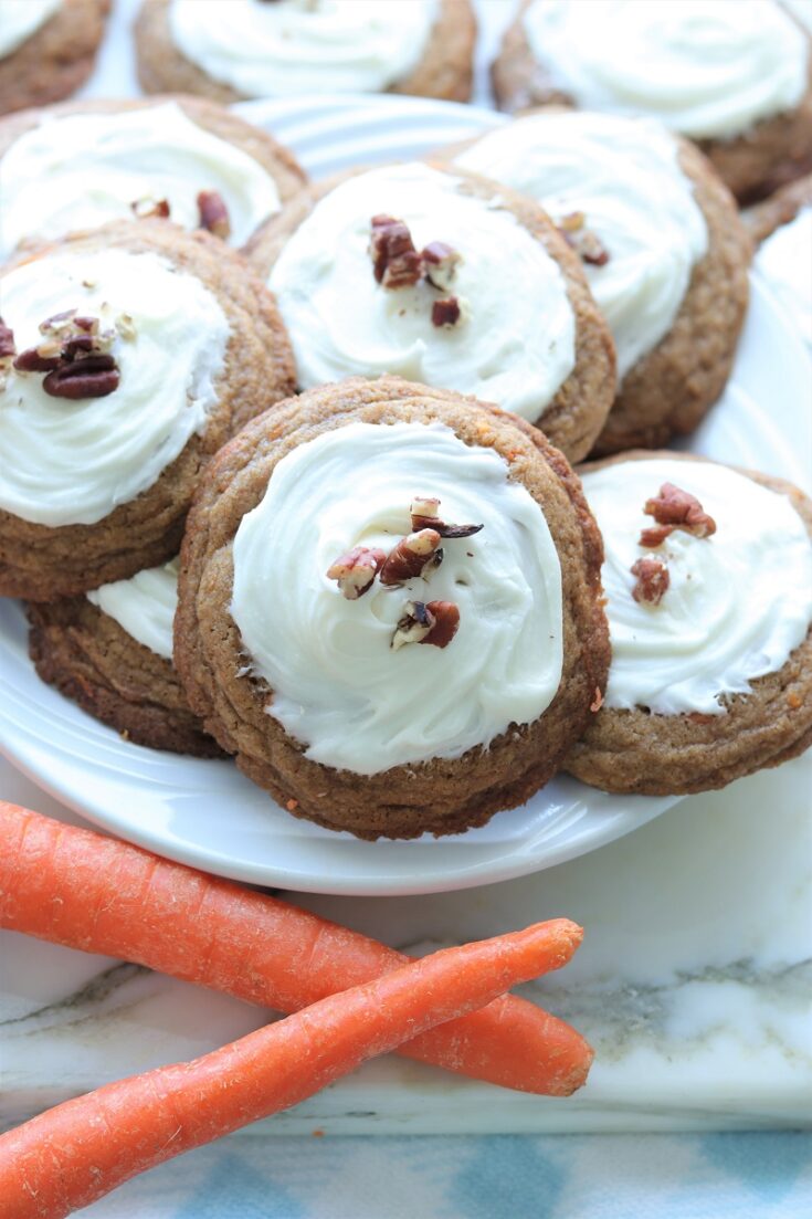 Crumbl Carrot Cake Cookies