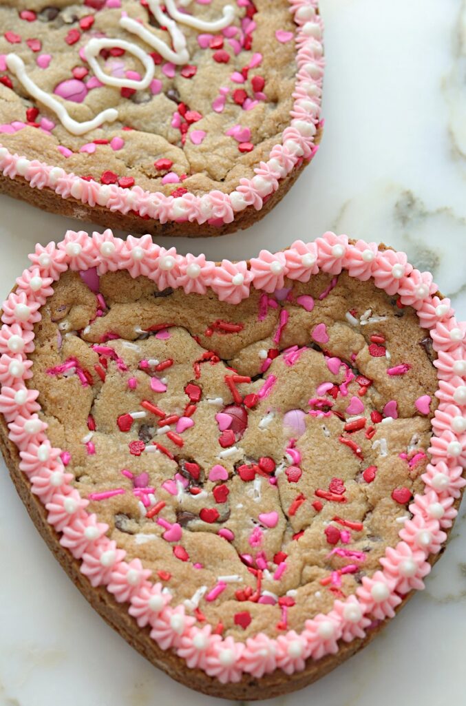Mini Valentine Cookie Cakes