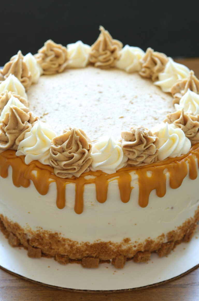 Biscoff Cake - My Recipe Treasures