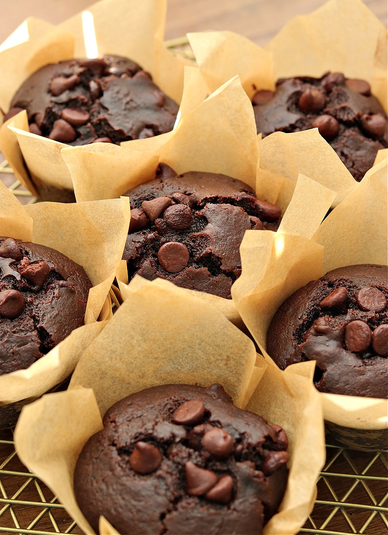 Homemade Chocolate Muffins