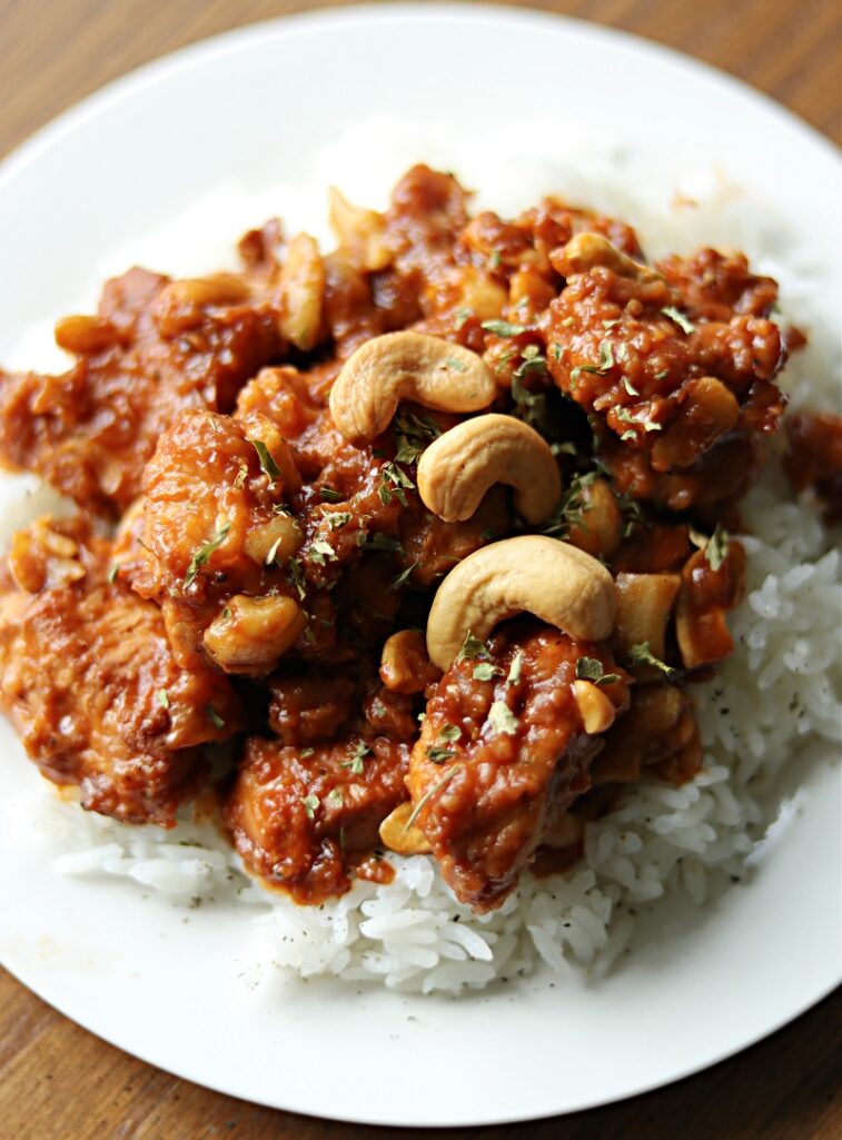 Crockpot Cashew Chicken