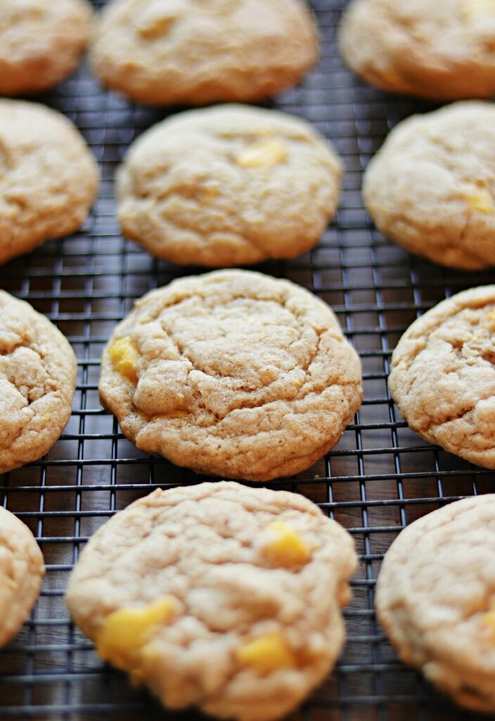 Peach Cobbler Cookies