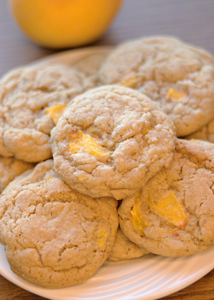 Peach Cobbler Cookies