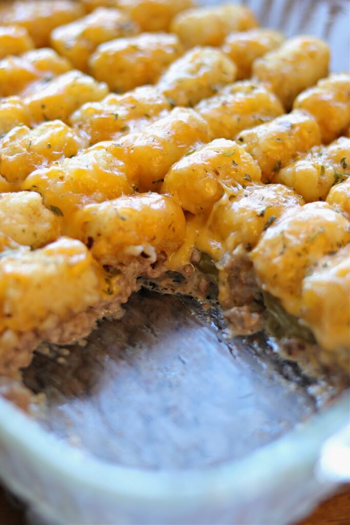 Easy Tater Tot Casserole