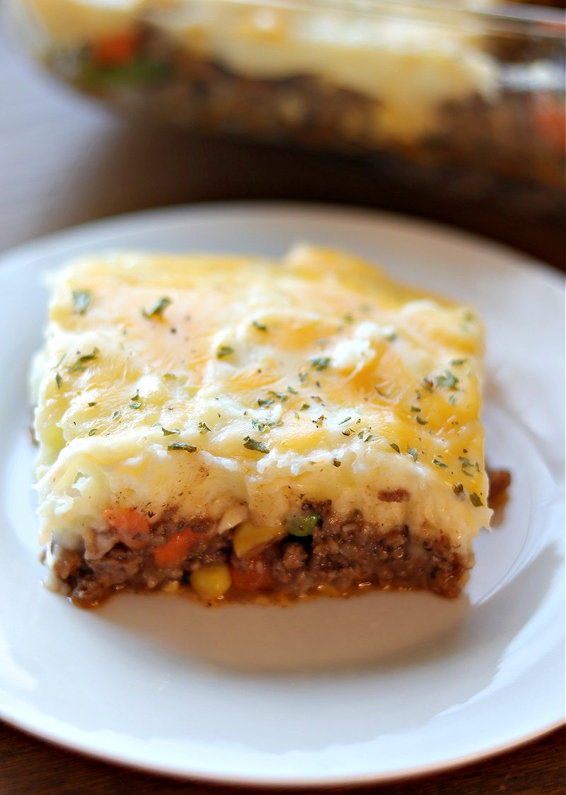 Shepherd’s Ground Beef Pie